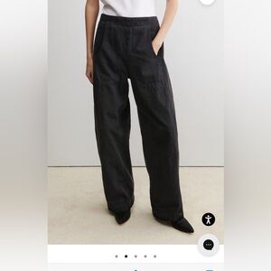 RACHEL COMEY Tany pant in black denim